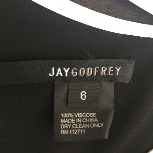 NWOT Jay Godfrey Mini Dress - One Shoulder LBD - Picture 4 of 8